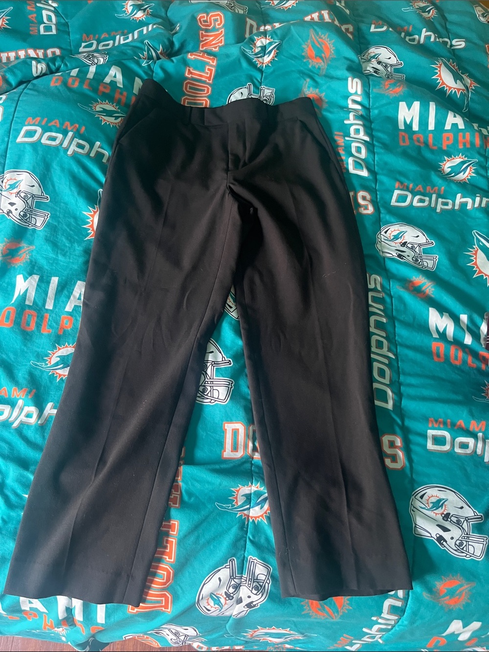 Classic Black boys Dress Pants - Tailored Straight Leg